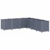 Jardinera PP gris 160x160x53