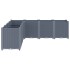 Jardinera PP gris 160x160x53