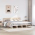 Estructura de cama sin colchón madera maciza de pino 180x200