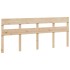 Estructura de cama sin colchón madera maciza de pino 180x200