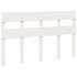 Estructura de cama sin colchón madera maciza de pino 160x200