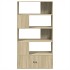 Estantería de madera de ingeniería roble Sonoma 100x36x189