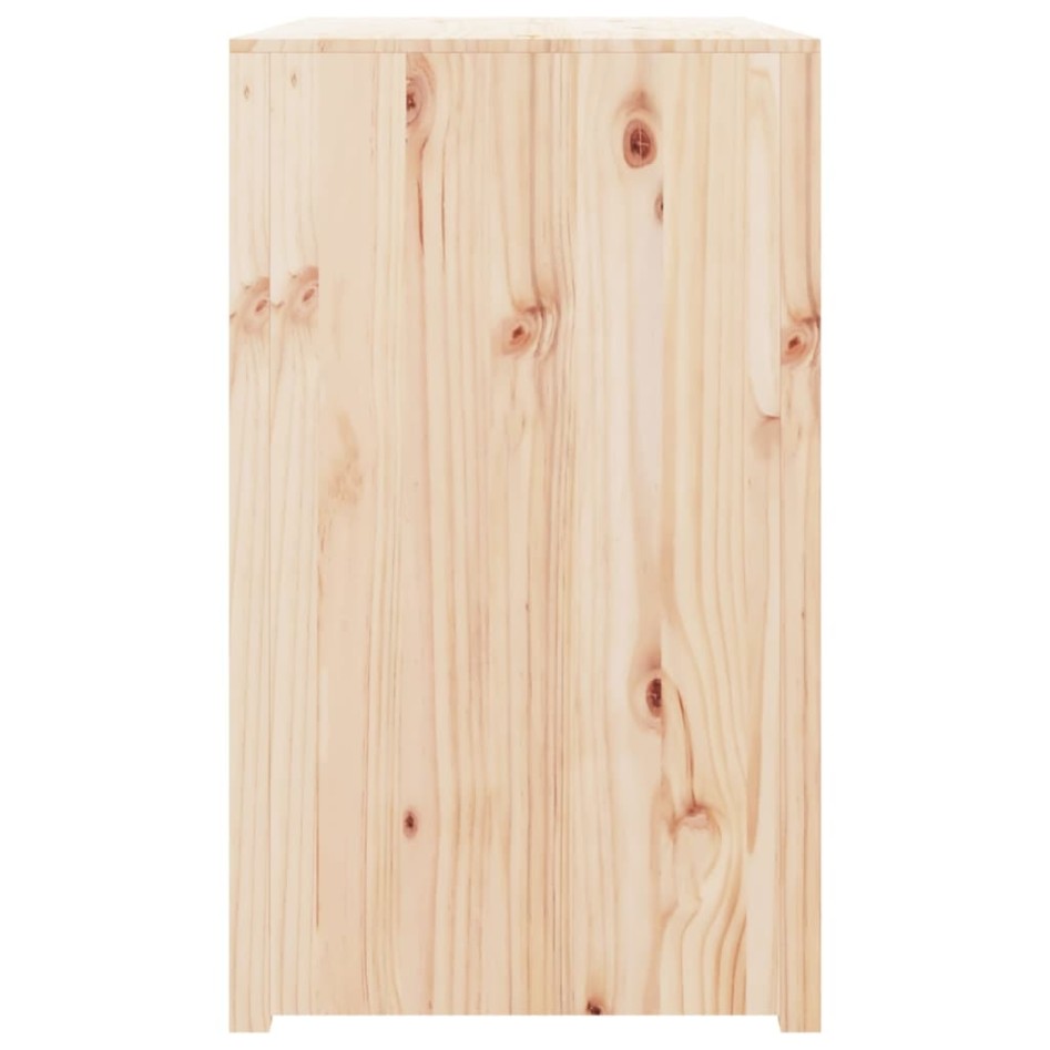 Mueble de cocina de exterior madera maciza de pino 106x55x92