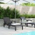 Tumbona ajustable en 4 alturas polipropileno 155,5x57x28