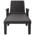 Tumbona ajustable en 4 alturas polipropileno 155,5x57x28