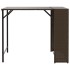 Juego de comedor de jardín plegable 5 piezas ratán PE
