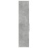 Aparador alto madera de ingeniería gris hormigón 70x42,5x185