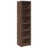 Aparador alto madera de ingeniería marrón roble 45x41x185