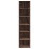 Aparador alto madera de ingeniería marrón roble 45x41x185