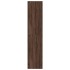 Aparador alto madera de ingeniería marrón roble 45x41x185