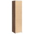 Aparador alto madera de ingeniería marrón roble 45x41x185