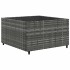 Set de muebles de jardín 7 pzas y cojines ratán sintético