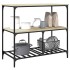 Carrito de cocina madera ingeniería roble Sonoma 100x50x95