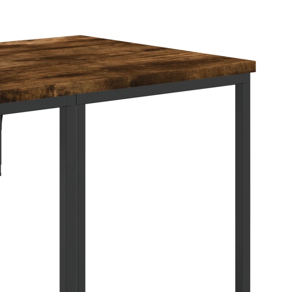 Perchero con estantes madera de ingeniería roble