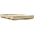 Estructura de cama con luces LED roble Sonoma 160x200