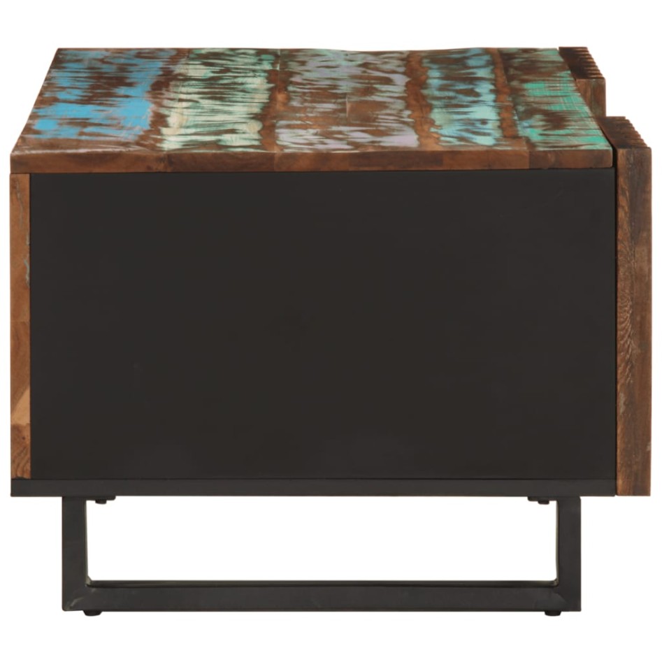 Mesa de centro de madera maciza de acacia 100x55x40