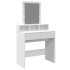 Tocador con luces LED blanco 80x41x144,5