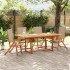 Sillas de jardín plegables 4 uds madera maciza acacia