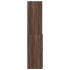 Aparador alto madera de ingeniería marrón roble 70x42,5x185