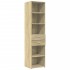 Aparador de madera de ingeniería roble Sonoma 45x42,5x185