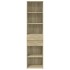 Aparador de madera de ingeniería roble Sonoma 45x42,5x185