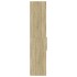 Aparador de madera de ingeniería roble Sonoma 45x42,5x185