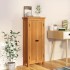 Armario de almacenaje de madera de roble maciza 50x22x110