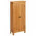 Armario de almacenaje de madera de roble maciza 50x22x110