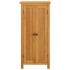 Armario de almacenaje de madera de roble maciza 50x22x110