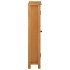 Armario de almacenaje de madera de roble maciza 50x22x110