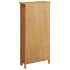 Armario de almacenaje de madera de roble maciza 50x22x110
