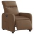 Sillón reclinable eléctrico de tela