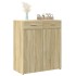 Aparador de madera contrachapada roble Sonoma 80x42,5x93