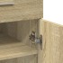 Aparador de madera contrachapada roble Sonoma 80x42,5x93