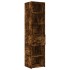 Aparador de madera de ingeniería roble ahumado 45x42,5x185