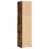 Aparador de madera de ingeniería roble ahumado 45x42,5x185