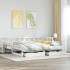 Sofá cama nido con cajones sin colchón blanco 80x200