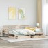 Sofá cama nido con cajones sin colchón 90x190