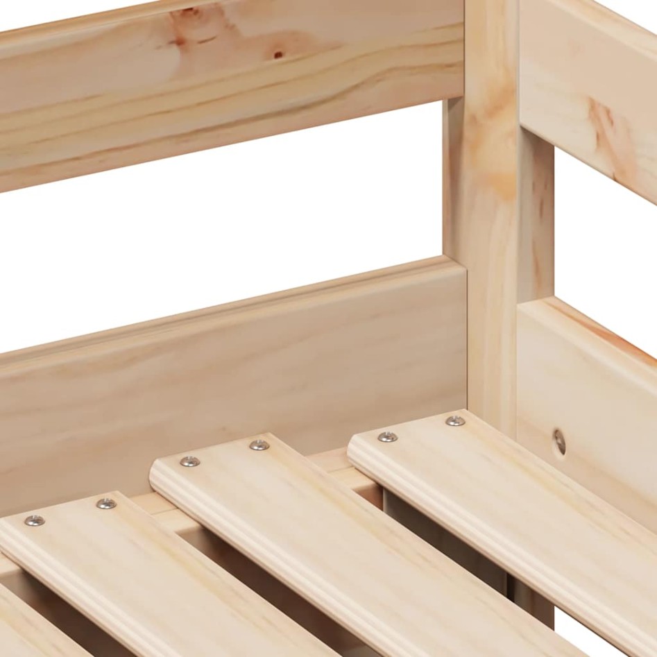 Sofá cama nido con cajones sin colchón 90x190