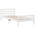 Estructura cama sin colchón madera maciza pino blanca