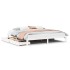 Estructura de cama cajones madera maciza pino blanco 180x200