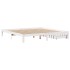 Estructura de cama cajones madera maciza pino blanco 180x200