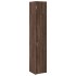 Armario estrecho madera ingeniería marrón roble 40x42,5x225