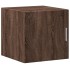 Armario estrecho madera ingeniería marrón roble 40x42,5x225