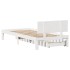 Estructura cama con cajones madera maciza pino blanco