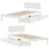 Estructura cama con cajones madera maciza pino blanco