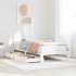 Estructura cama con cajones madera maciza pino blanco 75x190