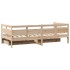 Sofá cama con cajones madera maciza de pino 80x200