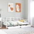 Sofá cama con cajones madera maciza de pino blanco 90x200