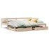 Sofá cama nido con cajones sin colchón 90x190
